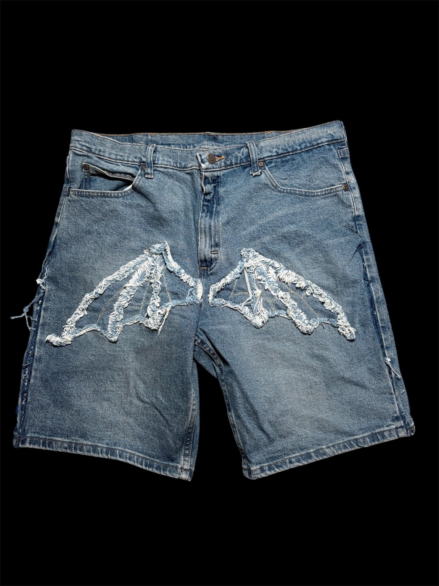 1:1 SEWN BAT SHORTS (blue)